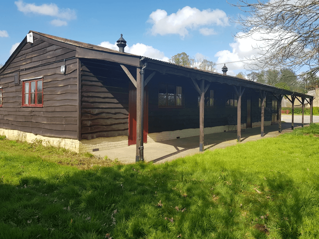 Drop hall exterior photo